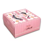 NO.45 8吋微甜手提布丁盒/蛋糕盒