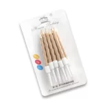 金色小蠟燭10入